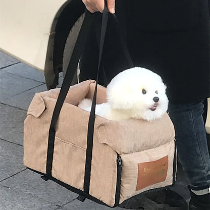 Tragbare Auto-Haustier-Tasche - Tragbar / warm / weich und bequem