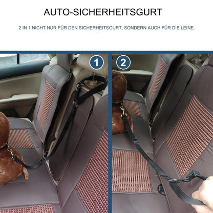 Verstellbarer Auto-Sicherheitsgurt für Hunde