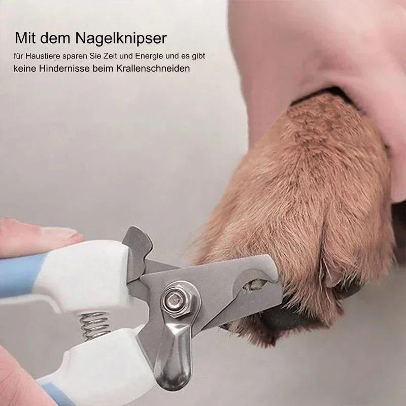 Haustier Nagelknipser - sicheres Schneiden / komfortabler Griff